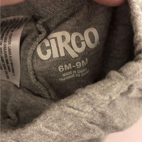 CIRCO | 4-Piece Onesies Pants Baby Set, Light Blue Grey White 6-9M - Picture 11 of 13